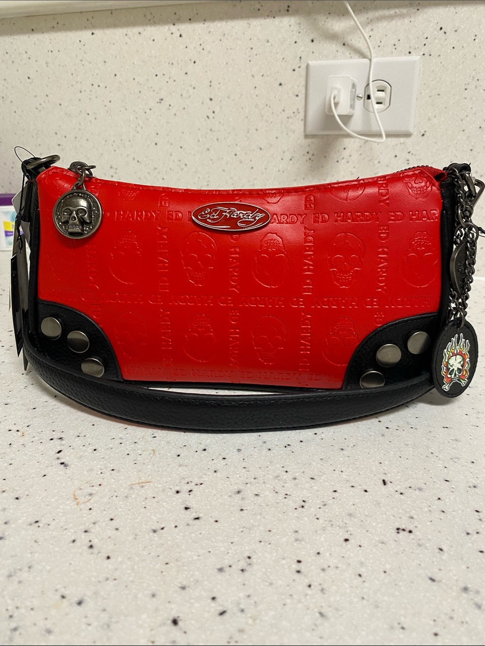NWT.  Ed Hardy, crossbody, handbag.
